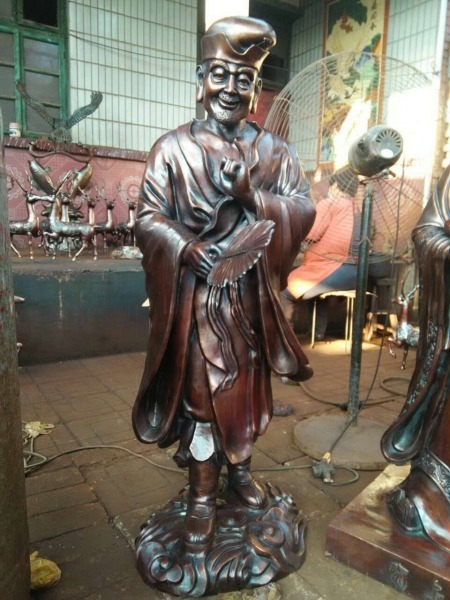 งานหล่อ ปั้นประติมากรรมจีน